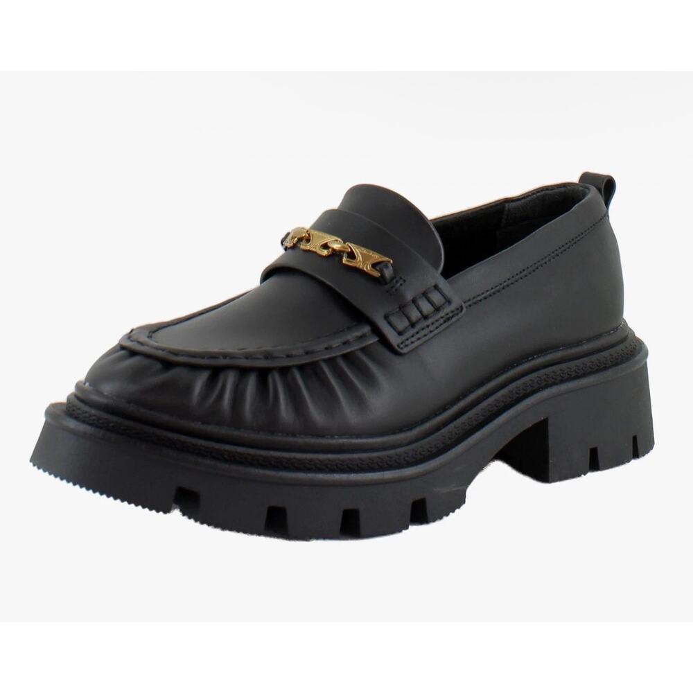 Circus NY by Sam Edelman Pierre Platform Lug Sole Loafer Size 7 Chain Chunky